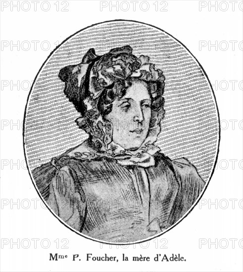 Mrs Foucher, mother of Adèle (wife of Victor Hugo)