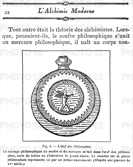 L' "Œuf du Philosophe", in L'Alchimie moderne