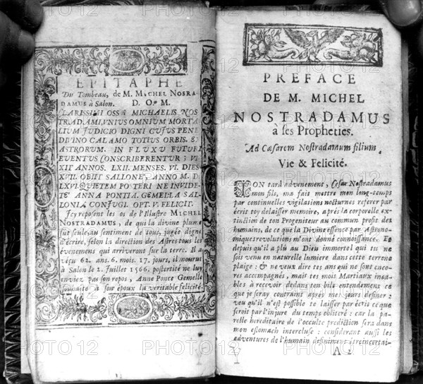 Prophéties de Nostradamus, édition de 1566