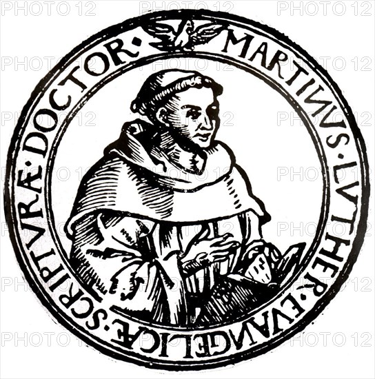 Martin Luther, réformateur religieux allemand