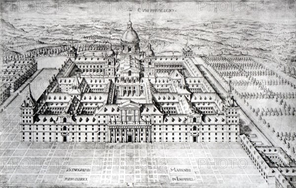 Perret, drawing of Madrid