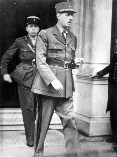 Le général de Gaulle à Londres, le matin du Débarquement