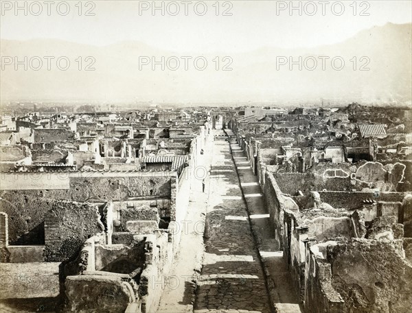 Ruins in Pompei