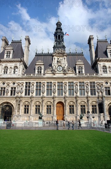 Hôtel de ville de Paris.