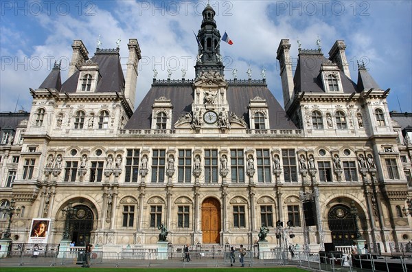 Hôtel de ville de Paris.