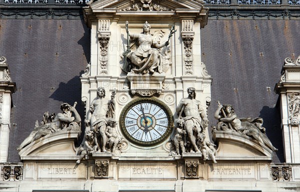 Hôtel de ville de Paris.