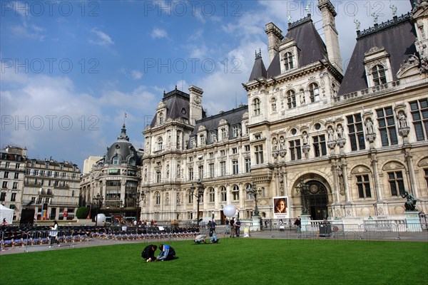 Hôtel de ville de Paris.