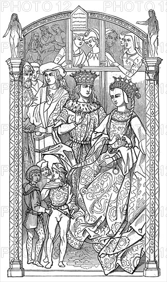 Mariage de Louis XII de d'Anne de Bretagne.