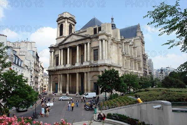 L'église de Saint-Eustache