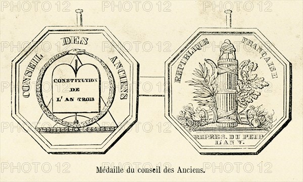 Médaille du conseil des Anciens.