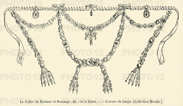 Le Collier de Boehmer et Bassange, dit "de la Reine".