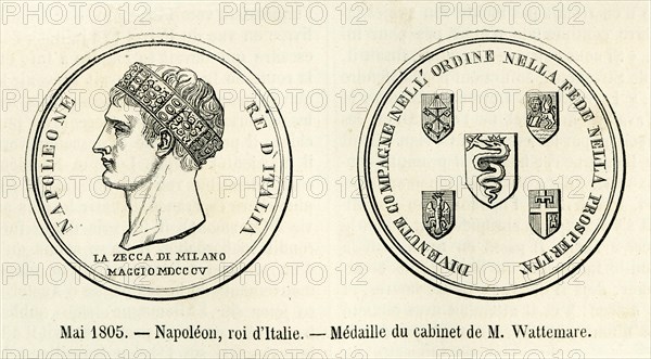 Médaille du cabinet de M. Wattemare.