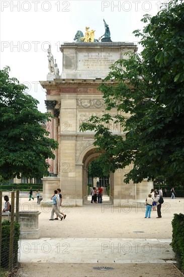 The Arc de Triomphe du Carrousel