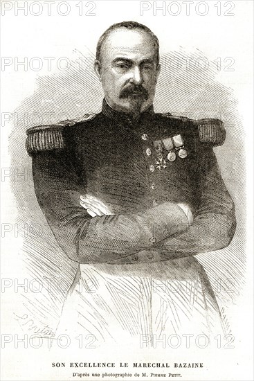 Le maréchal Bazaine.