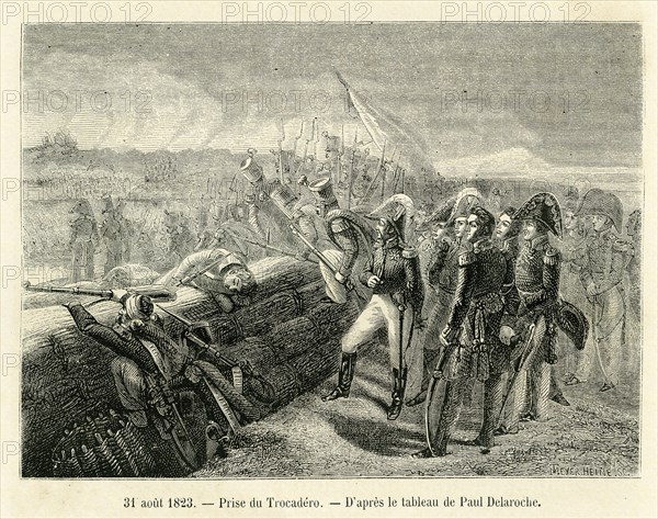 The storming of Trocadéro