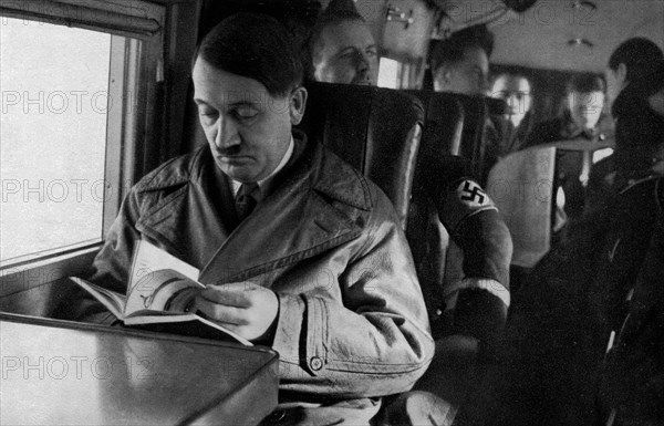 Adolf Hitler travelling