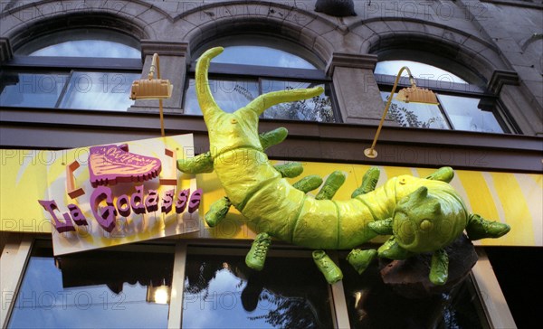 Montréal - Québec. Art populaire. Peintures de rue.