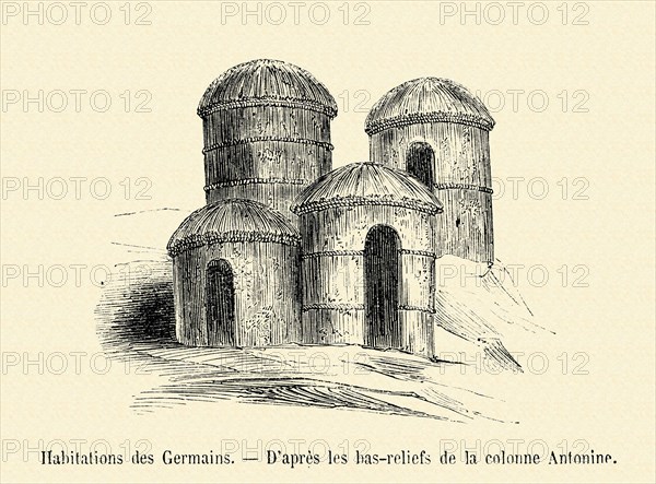 Habitation des Germains.