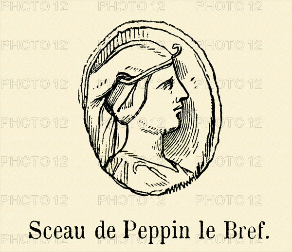 Sceau de Pépin le Bref