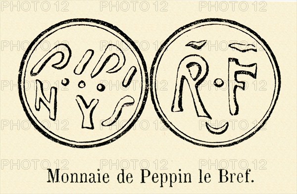 Monnaie de Pépin le Bref