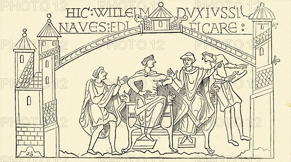 Section of the Bayeux Tapestry.