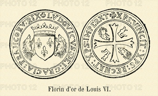 Florin d'or de Louis VI.