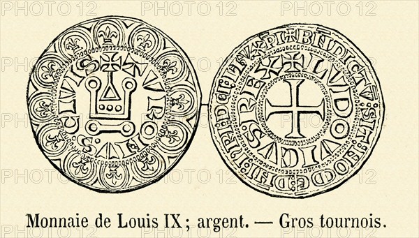 Money of Louis IX.