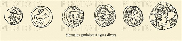 Monnaies gauloises.