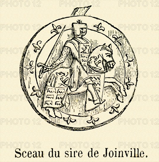 Sceau du Sire de Joinville.