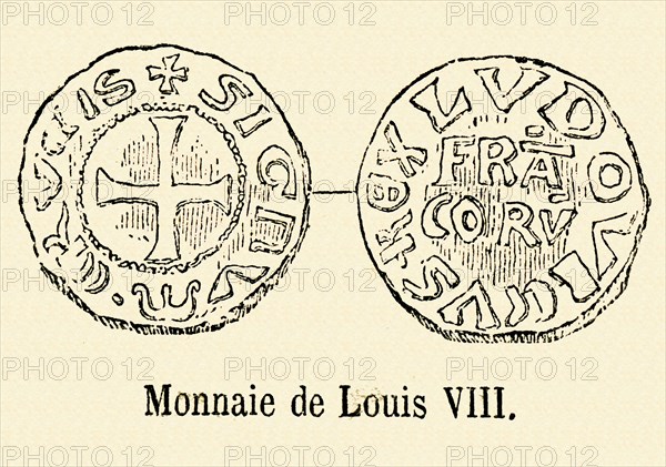 Monnaie de Louis VIII.