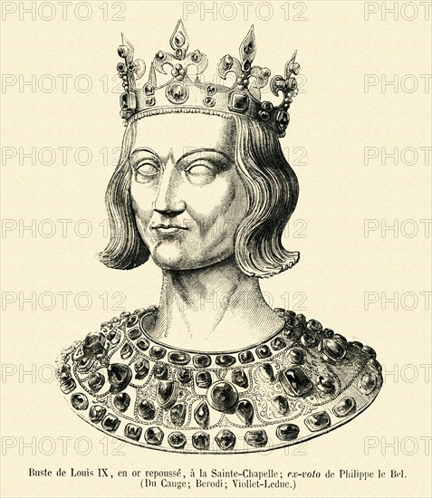 Bust of Louis IX