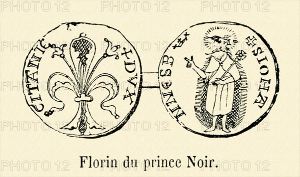 Florin du Prince Noir.