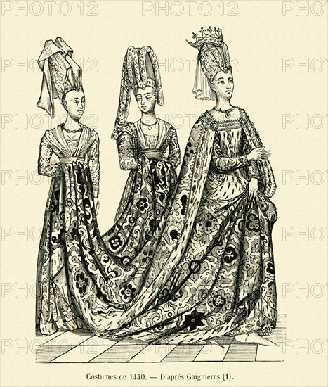 Costumes de 1440.