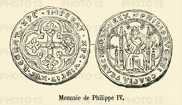 Coin of Philip IV.