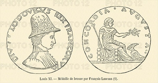 Médaille de bronze par François Laurana.