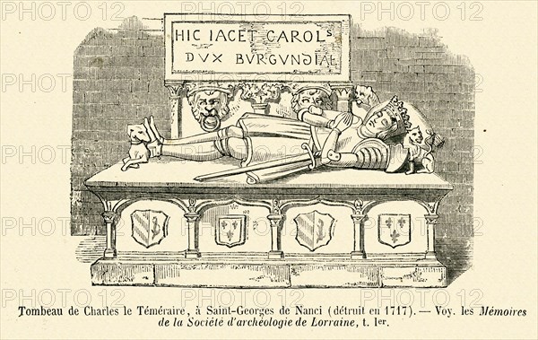 Tomb of Charles the Bold.