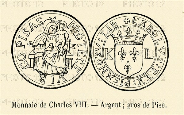 Coin of Charles VIII.