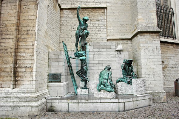 La cathédrale ND d'Anvers.