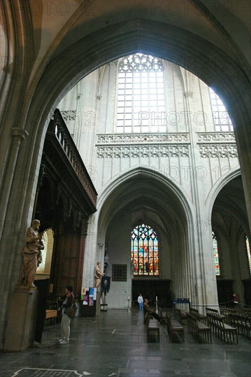 La cathédrale ND d'Anvers.