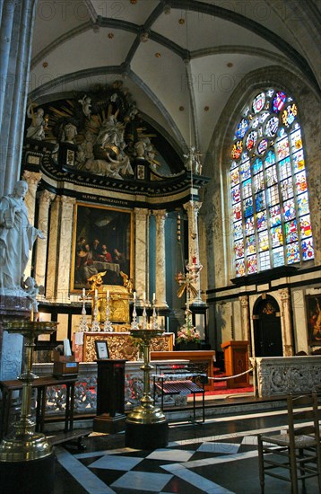 La cathédrale ND d'Anvers.