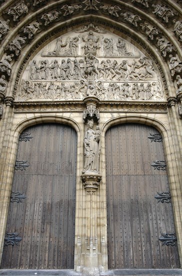 La cathédrale ND d'Anvers.