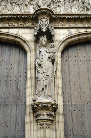 La cathédrale ND d'Anvers.