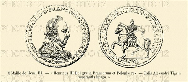 Médaille de Henri III.