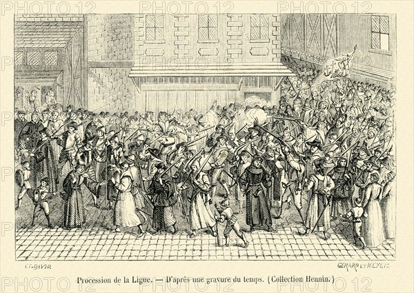 Procession de la Ligue.