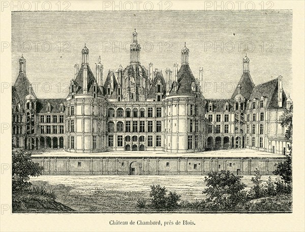 Château de Chambord, near Blois.