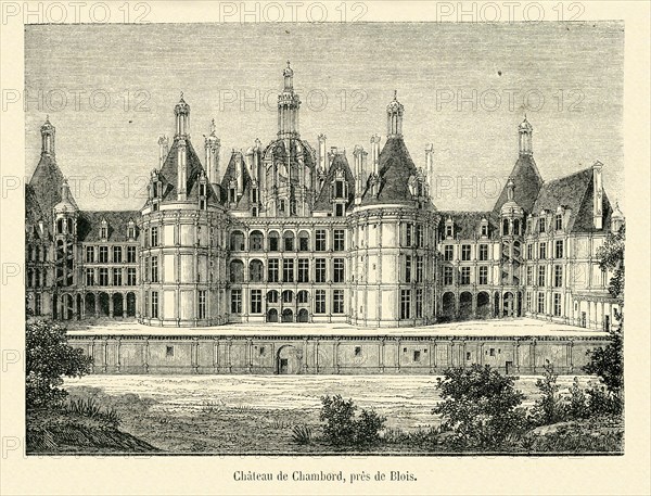 Château de Chambord, près de Blois.