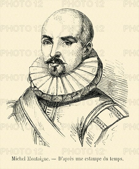 Michel de Montaigne.