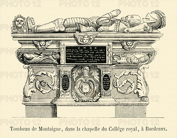 Tombeau de Montaigne.