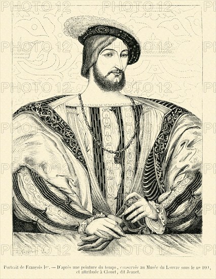 Portrait de François 1er.