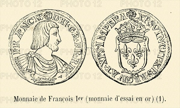 Coin of Francis 1st.